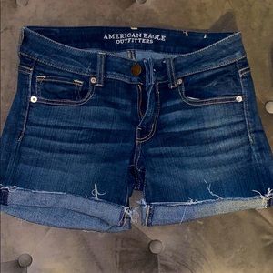 American eagle jean shorts